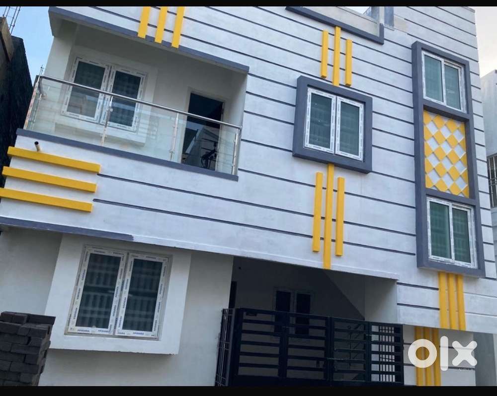 2.5yrs old 3bhk & 3T & 2 Kitchen & 1 Car Parking in New Perugulathur