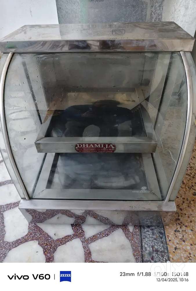 Stainless steel counter