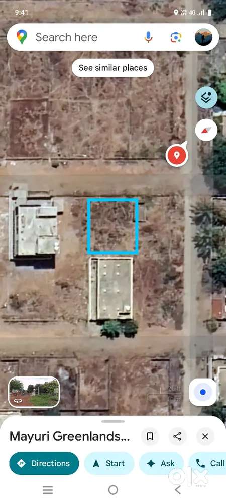 Plot for sale, outer ring road in kurnool, raaga mayuri