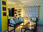 Cute and trendy wood and metal furniture