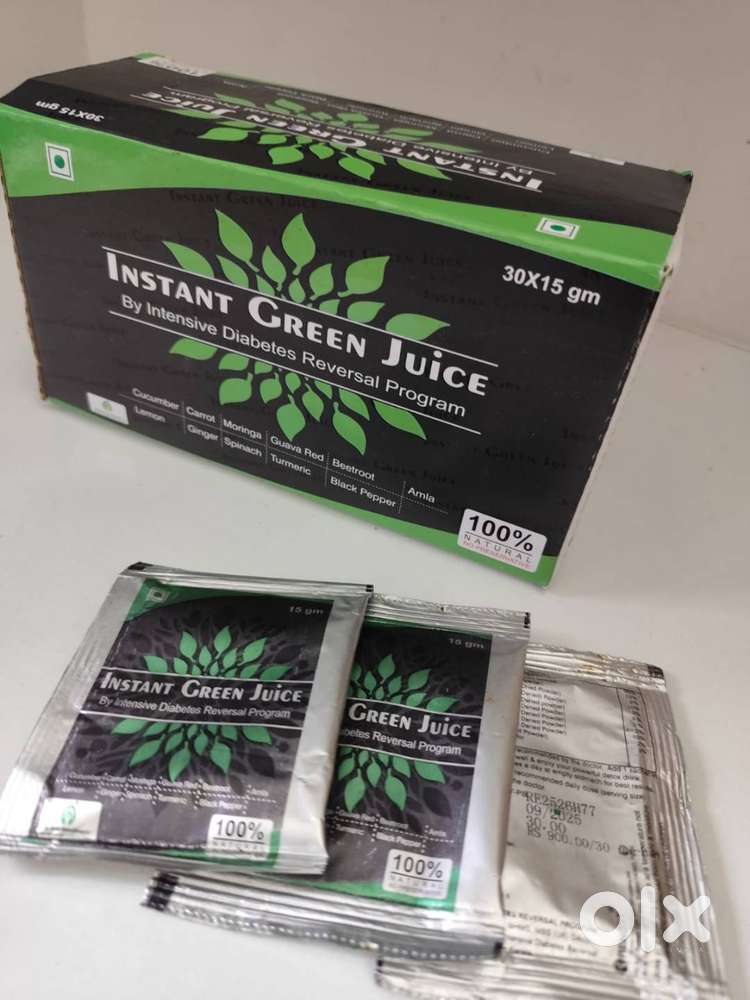 Instant Green Juice for Diabetes