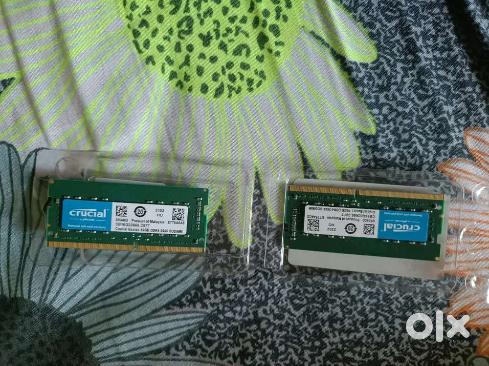 Crucial 16GB DDR4 Laptop RAM – Excellent Condition(Purchased Jan2025)