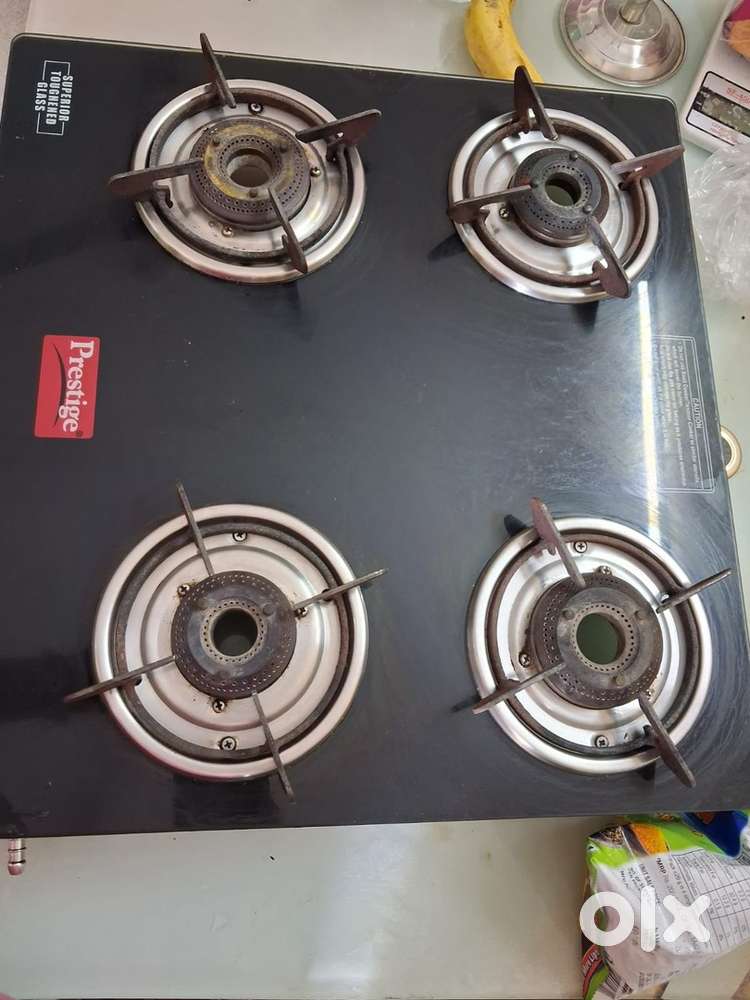 Stove with 4 burner