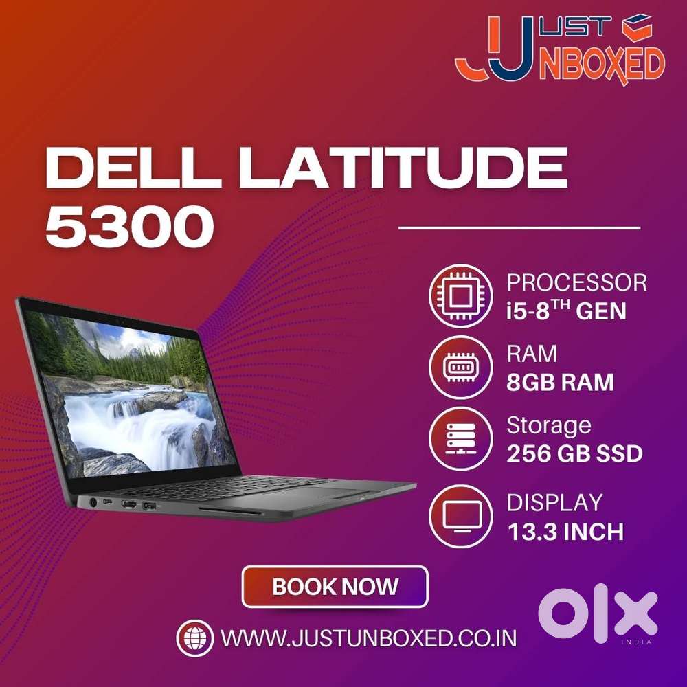 Dell Latitude 5300 i5 8th Gen  Tested  Best Market Price