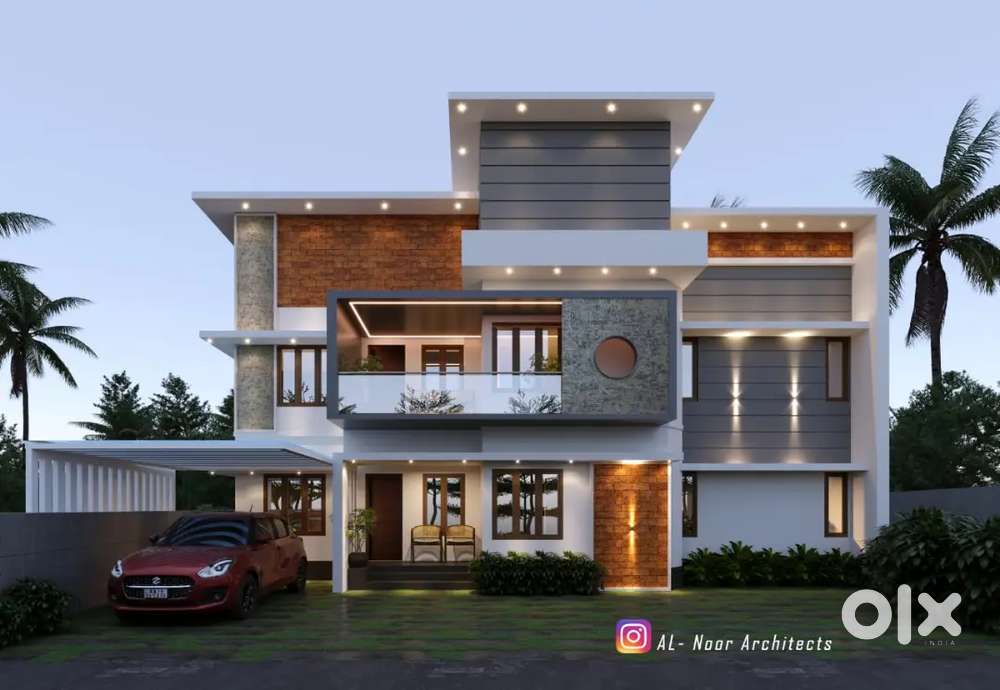 5CENT 4BHK KAKKANAD NEAR INFOPARK PALLIKKARA NEW VILLA