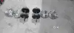 Dumble rods with nuts
