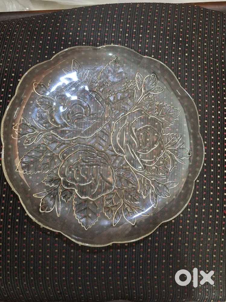 Glass Dinner plates