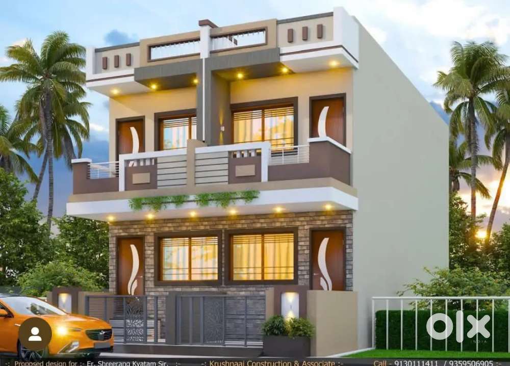 Lavish Semi furnished Twin row bunglow infront of Athatr patil shcool