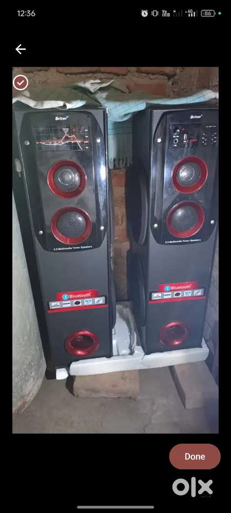 Briter home theater  specker sound
