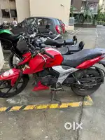 For Sale: TVS Apache RTR 160 4V – Dual Disc ABS (June 2019, Red)