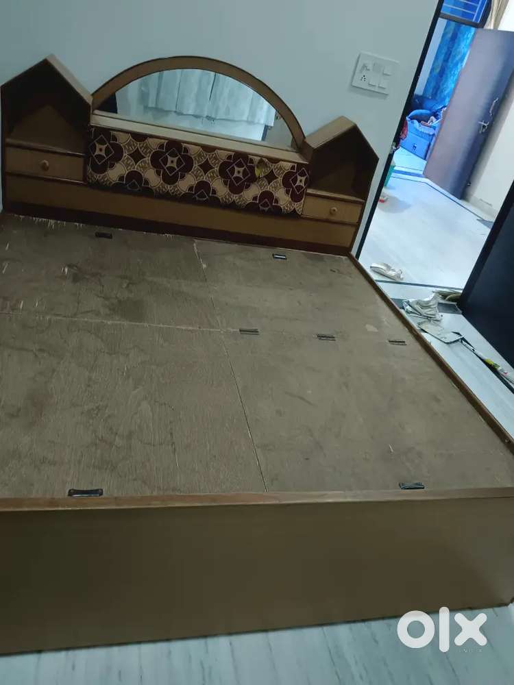 Wooden Double Bed