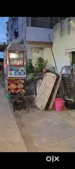 Fast food stall and kitchen items
