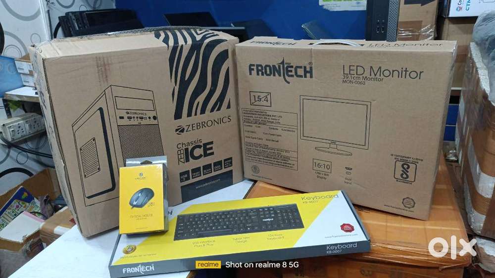 NEW COMPUTER SET WARRANTY 1 YEAR I5/RAM 8GB/SSD 256GB DISPLAY 19 INHC