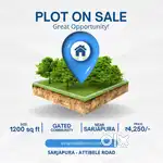Premium Villa plots on Sarjapura -Attibele Road