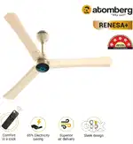 atomberg Renesa+ 1200mm BLDC Ceiling Fan,(Metallic Gold) & (Sand Grey)