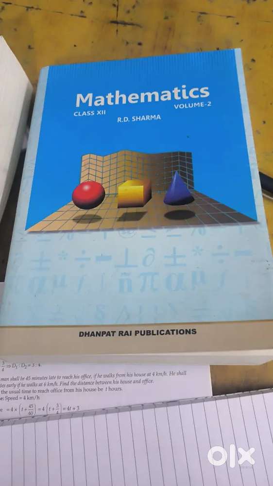 Class 11 and 12 MATHS RD SHARMA