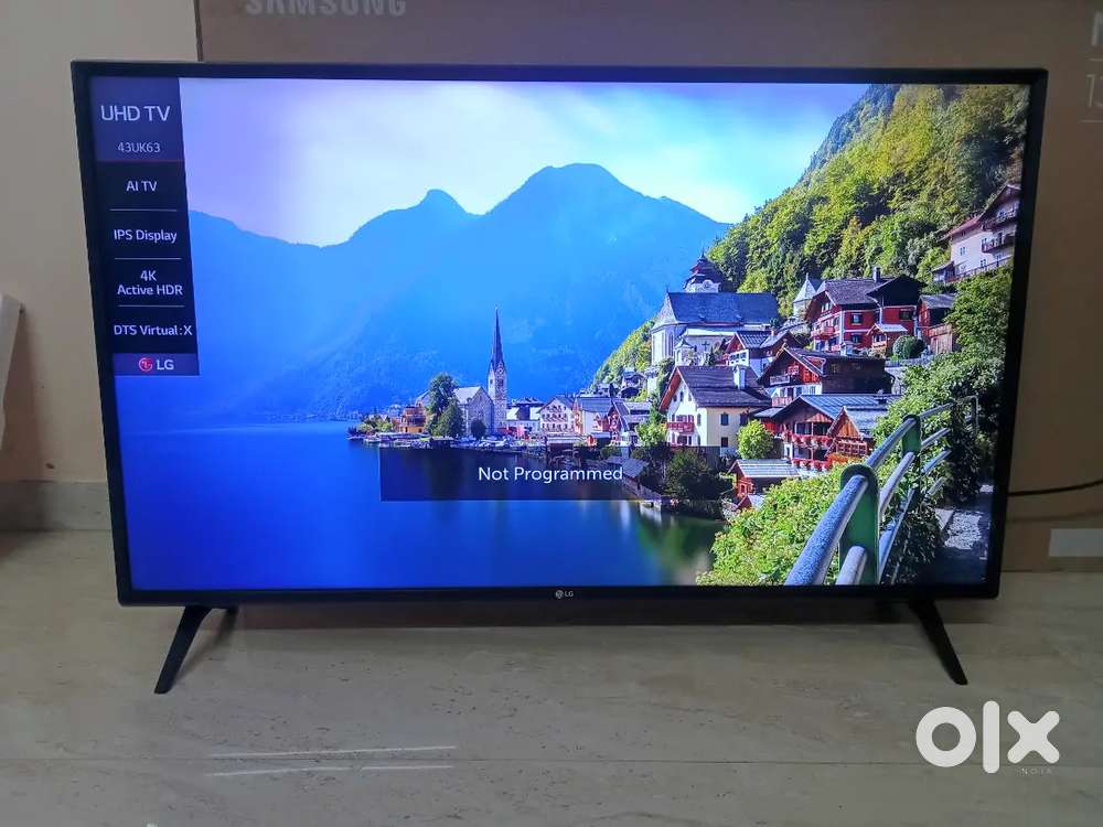 LG (43 inch) 4K UHD smart led tv