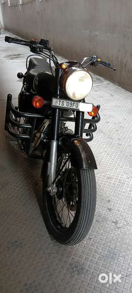 R.E BULLET ELECTRA BSVI NEAT CONDITION SINGLE HAND RUN.