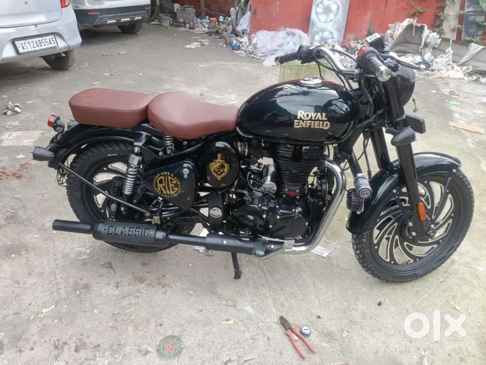 Customized royal Enfield 350