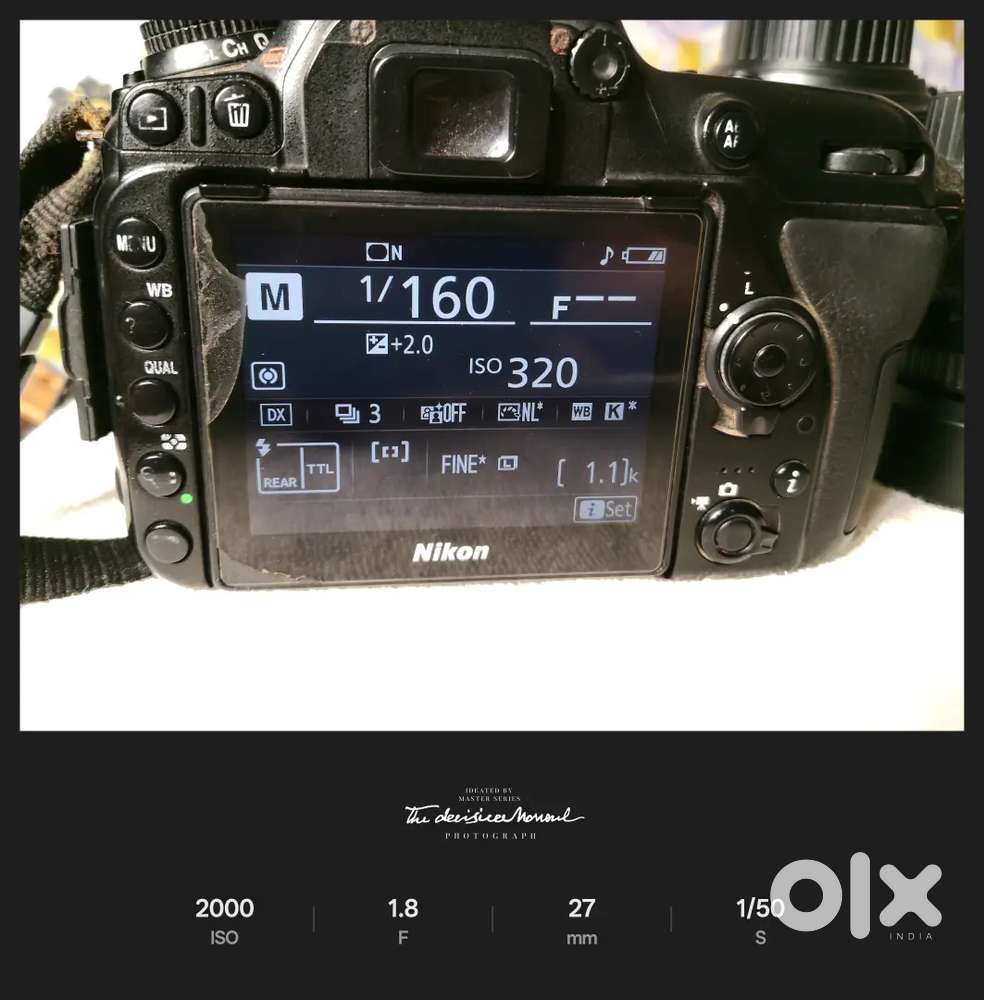 Nikon 7500,with 18,105 and 50mm and 35 mm 3 lenc ,one flash gun ...