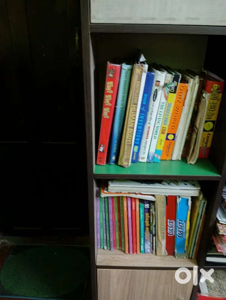Kids' furniture and toys of a running school