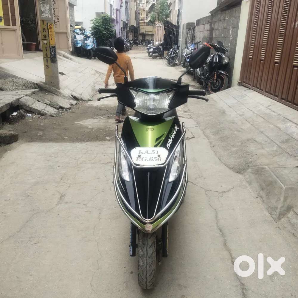 TVS Street condition vehicle