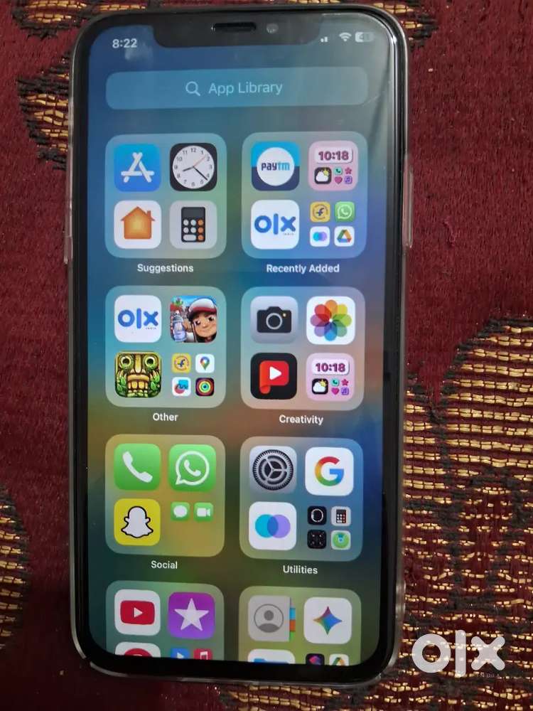 256gb I phone x good condition