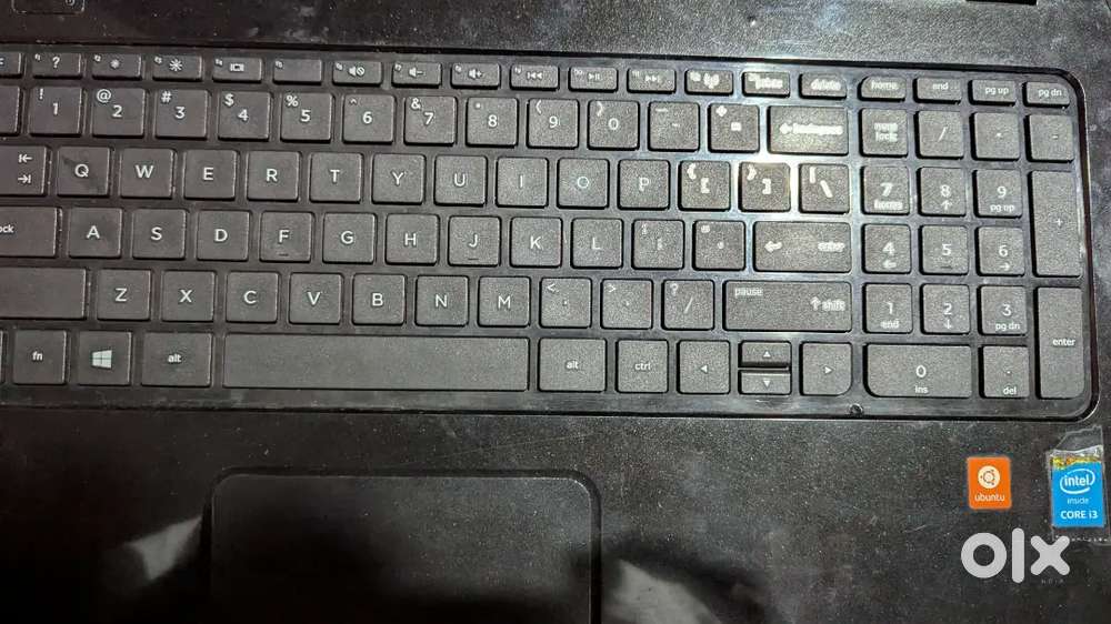 Hp laptop i3 8gb/500gb