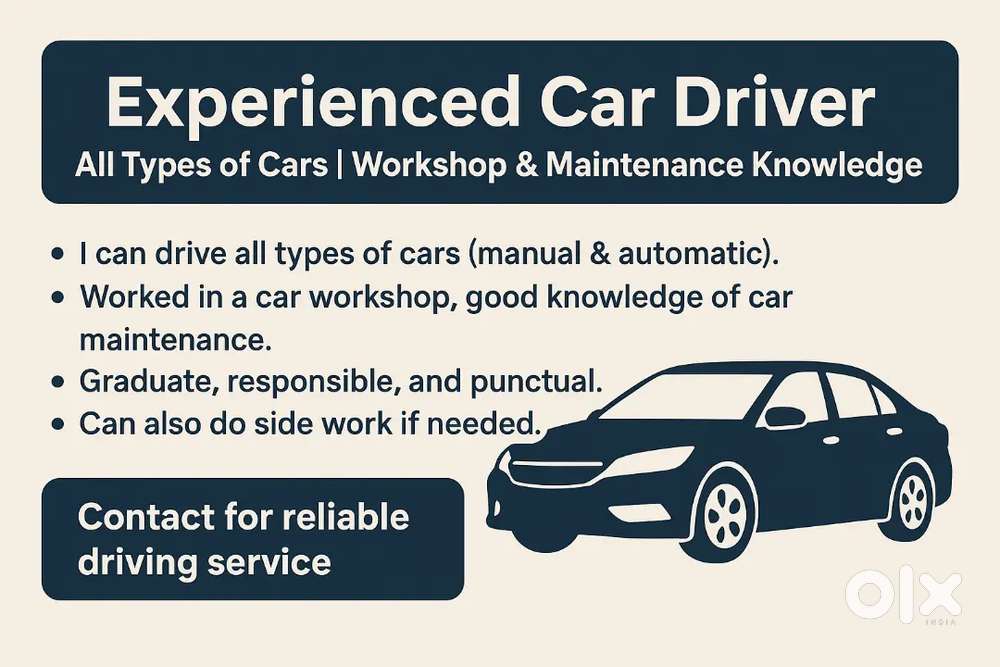 Experienced Car Driver