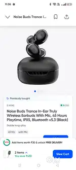 Noise earbuds Trance Truly wireless