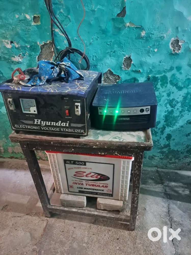Inverter battery set in good condition