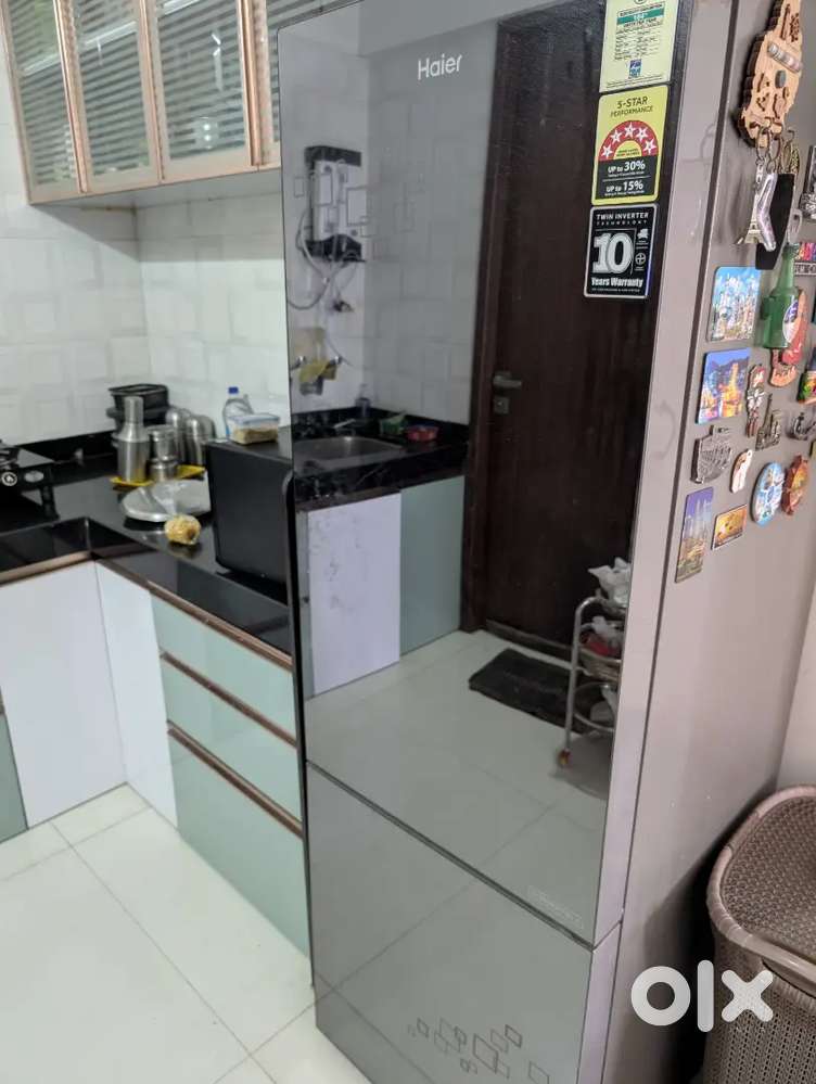 Haier Double door refrigerator
