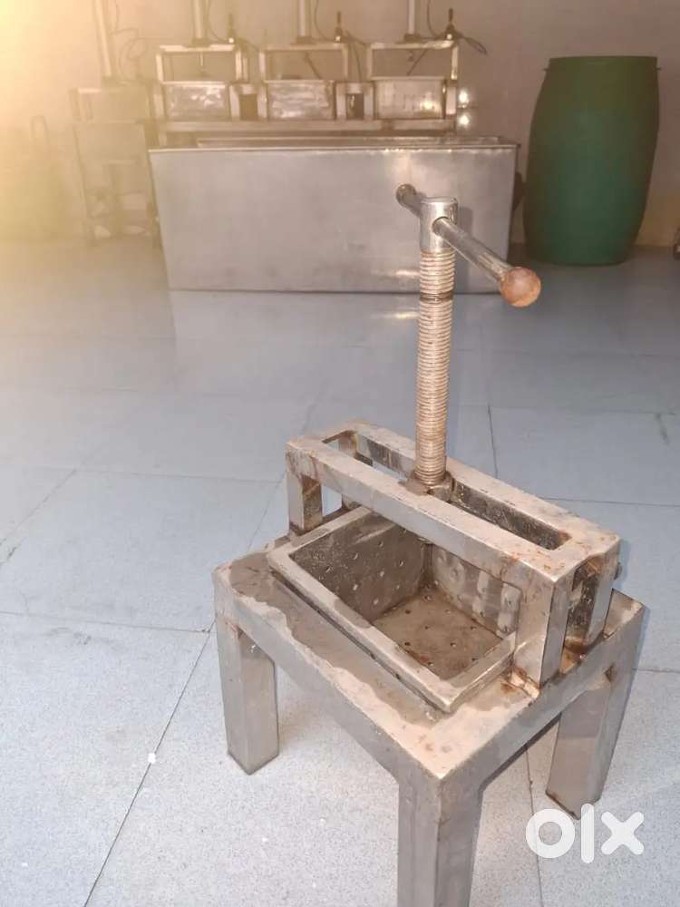 Manual SS Paneer Press machine