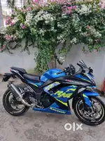 Modified bike with extra accessories