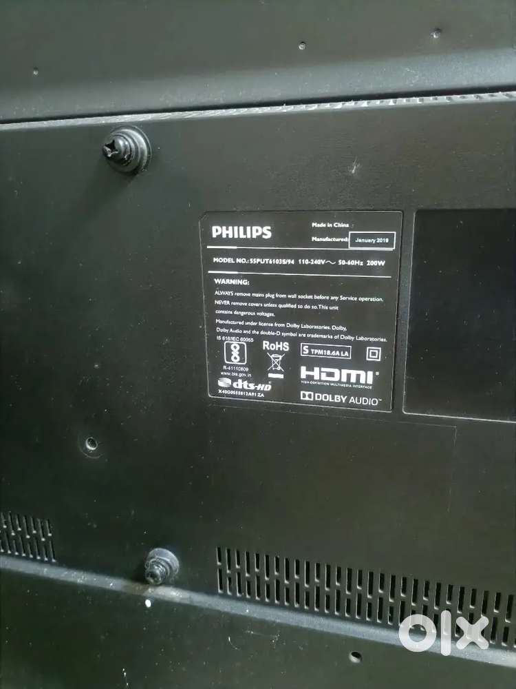Philips 55inch Tv for sale