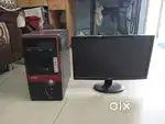 Monitor and cpu
