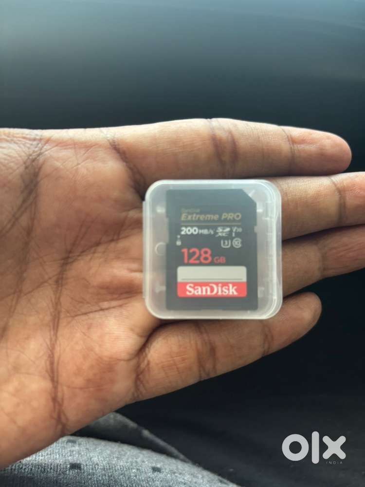 Sandisk extreme pro 128gb SD card