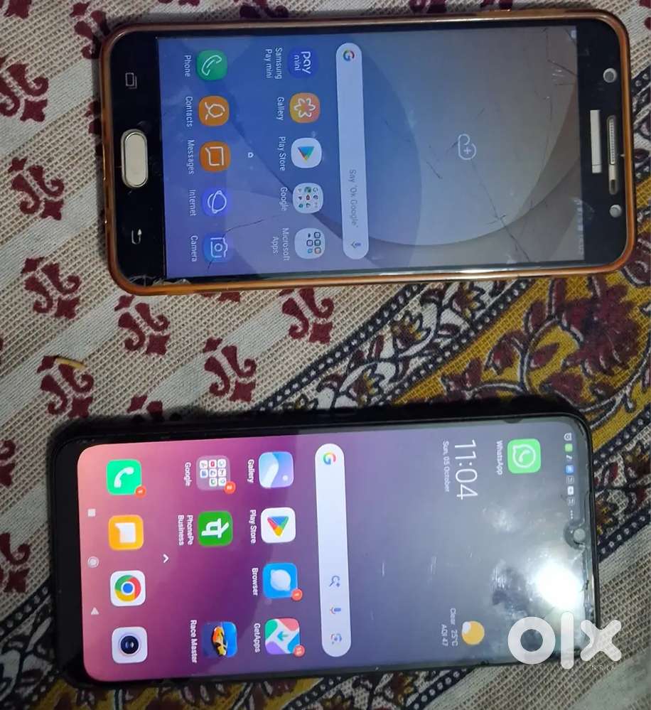 Samsung J7 Prime + Redmi Note 7 Pro