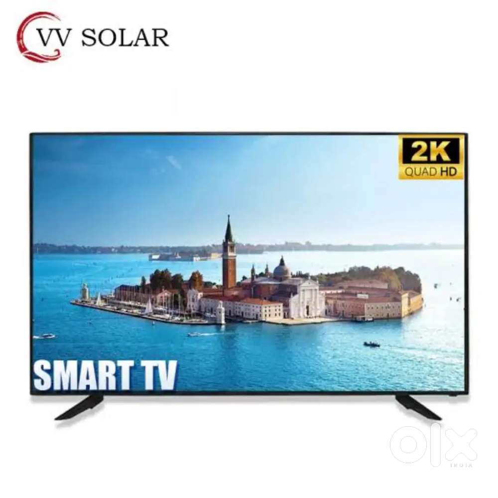 40 inch smart android frameless led tv with live 600 channel free