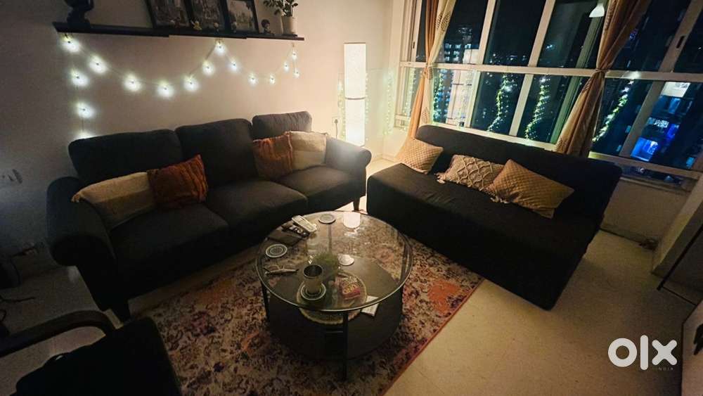 3 seater sofa & 3 seater sofa cum bed