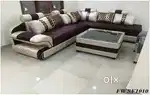 Only Today buy new sofa 8500, L type sofa 13990/- EMI available