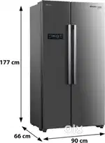 Brand new tata volta double door fridge