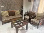 (3+1+1) Sofa set and centre table