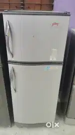 Godrej silver colour double door fridge