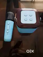 Ptron Bluetooth speaker with wireless Karaoke mic