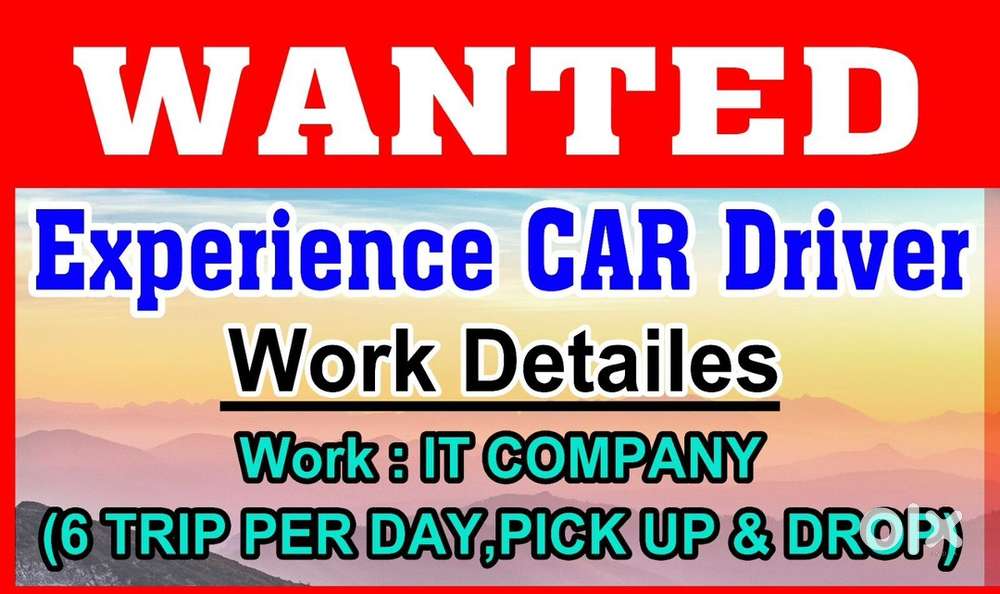 Driver’s wanted