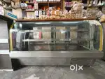 2 display counters, one is freezer other is plain, 6-6 feet length,