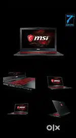 MSI Gaming Laptop CORE i7 processor 8gb Ram  Graphics Card