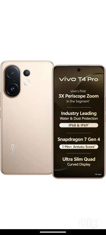 T4 pro 8/256 Gold colour