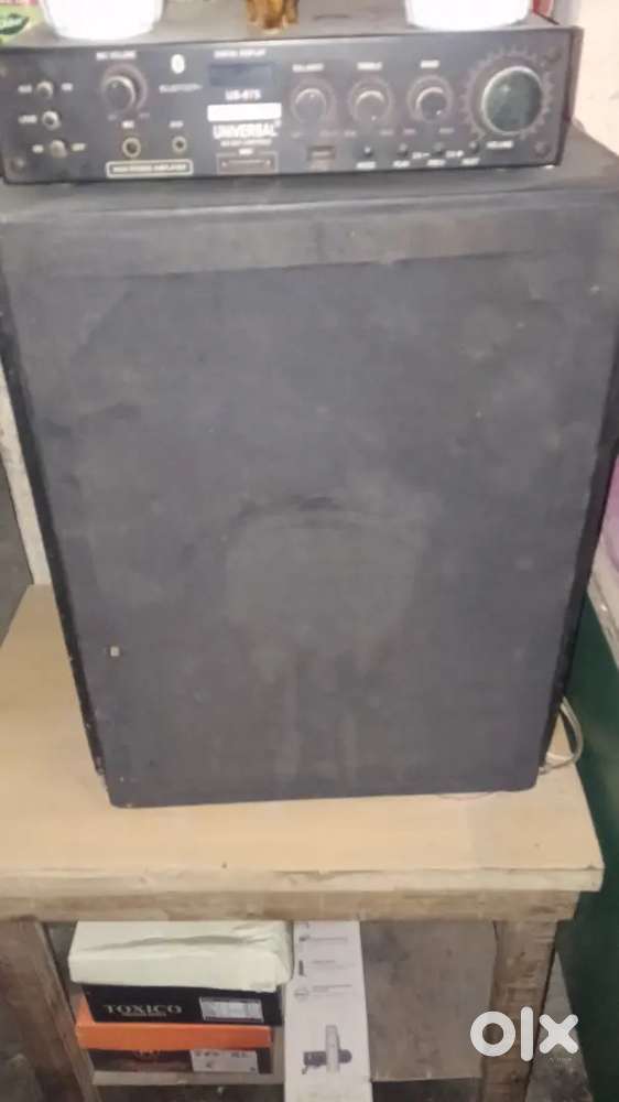 Amplifier and 2 speaker